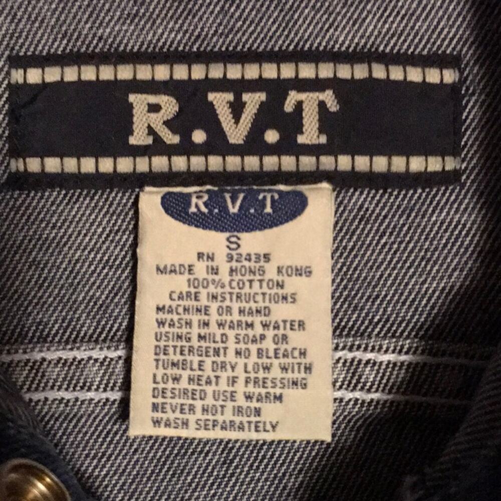 Cropped R.V.T. Jean Jacket Size 5 years - Picture 3 of 4